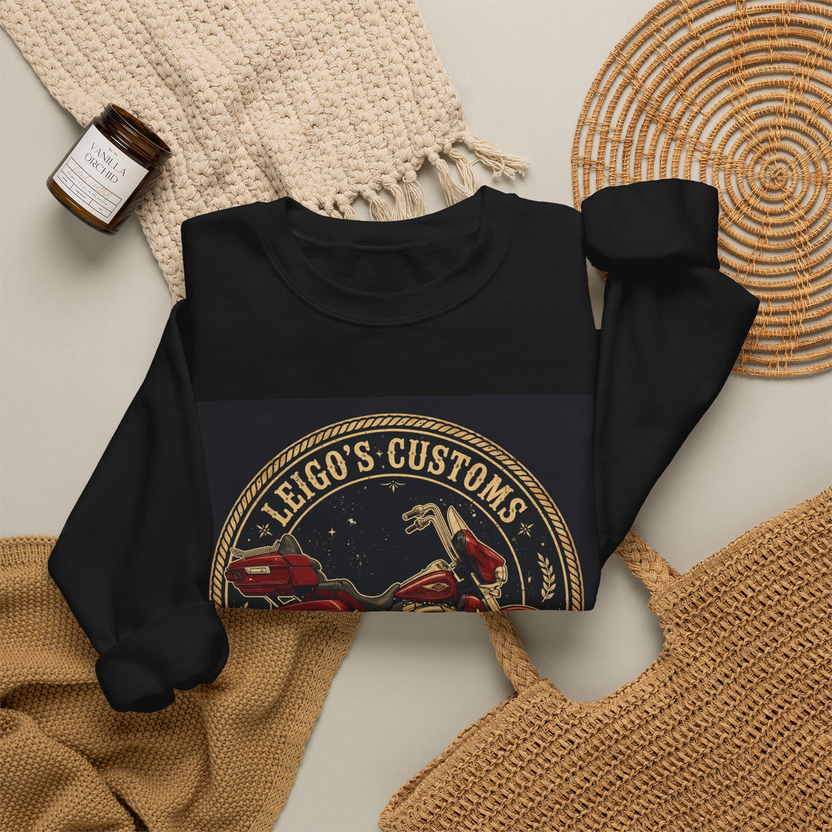 Leigo's Customs Crewneck Sweatshirt