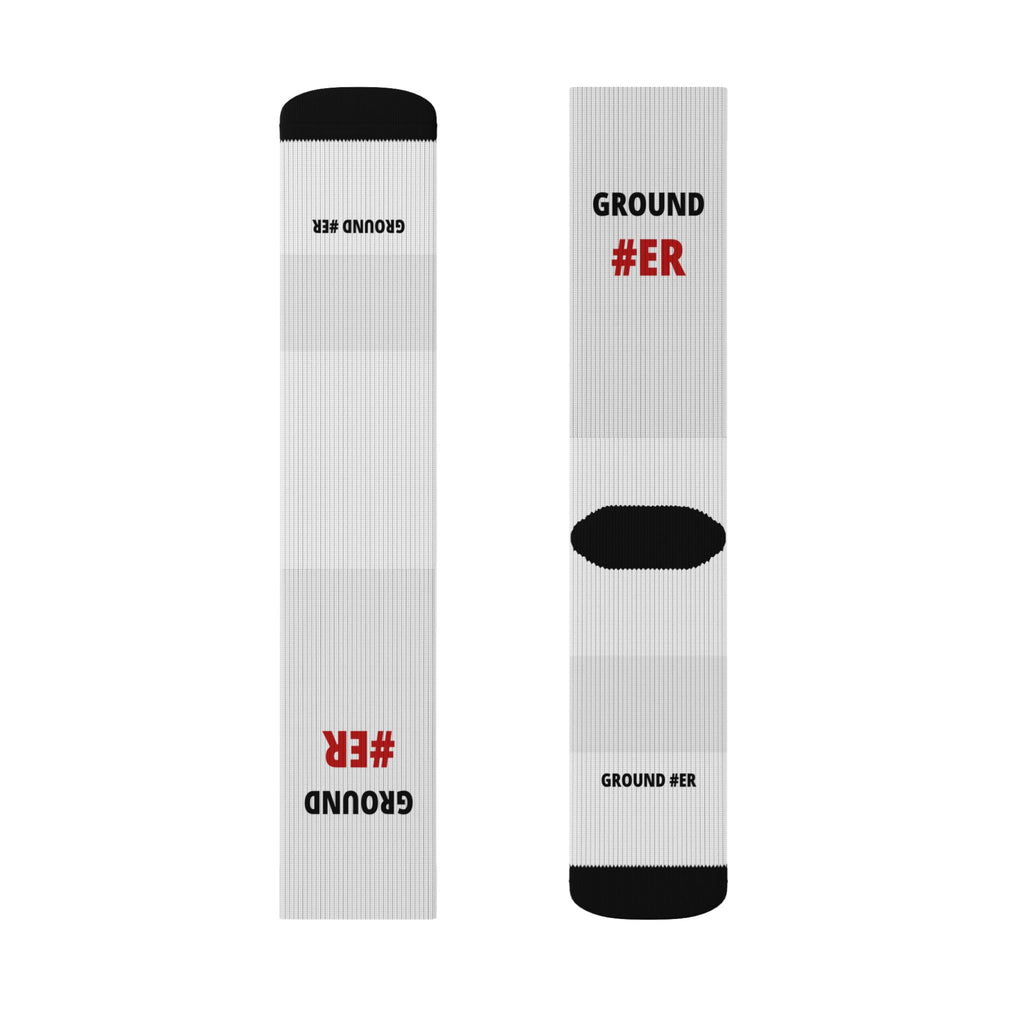 Ground Pounder Socks - White