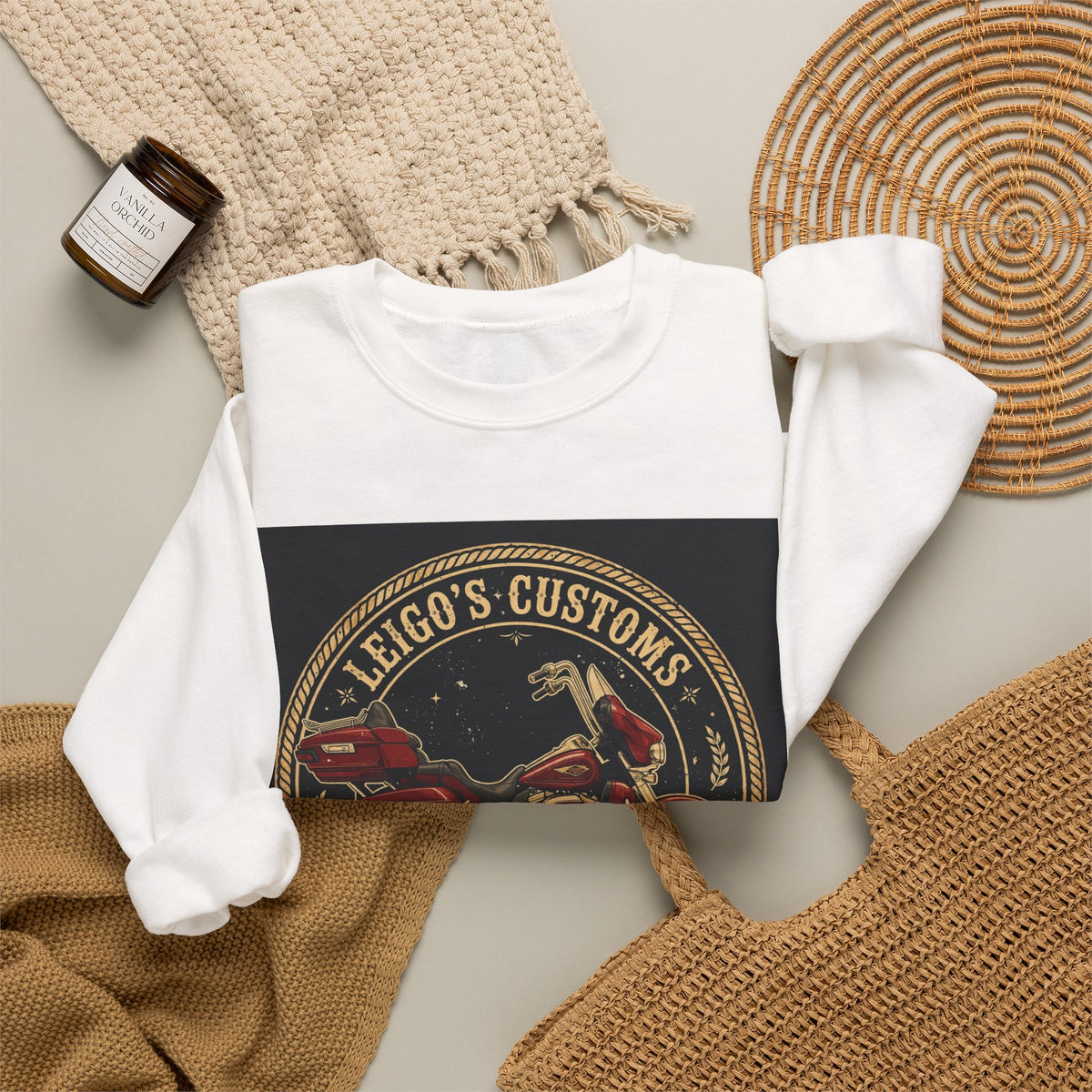 Leigo's Customs Crewneck Sweatshirt