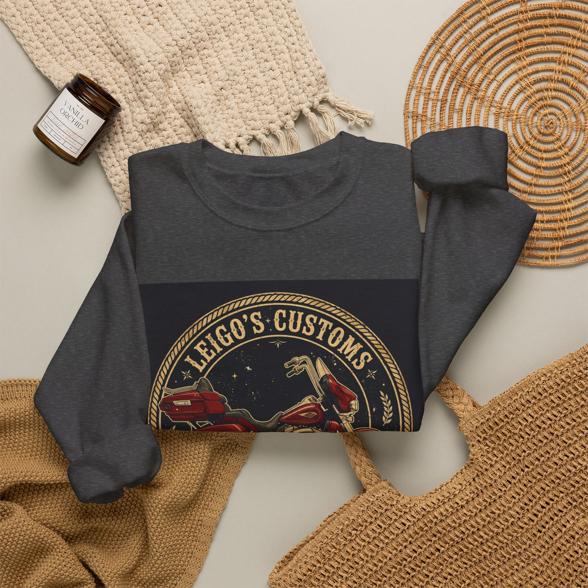 Leigo's Customs Crewneck Sweatshirt