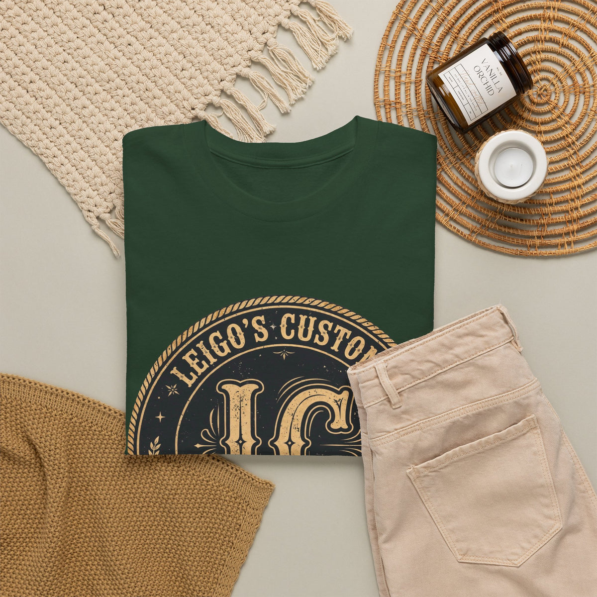 Leigo's Customs LC Logo Tee