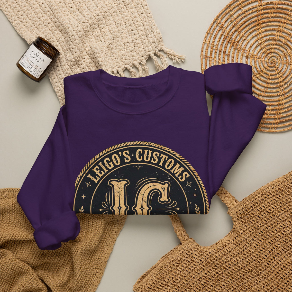 Leigo's Customs LC Crewneck Sweatshirt