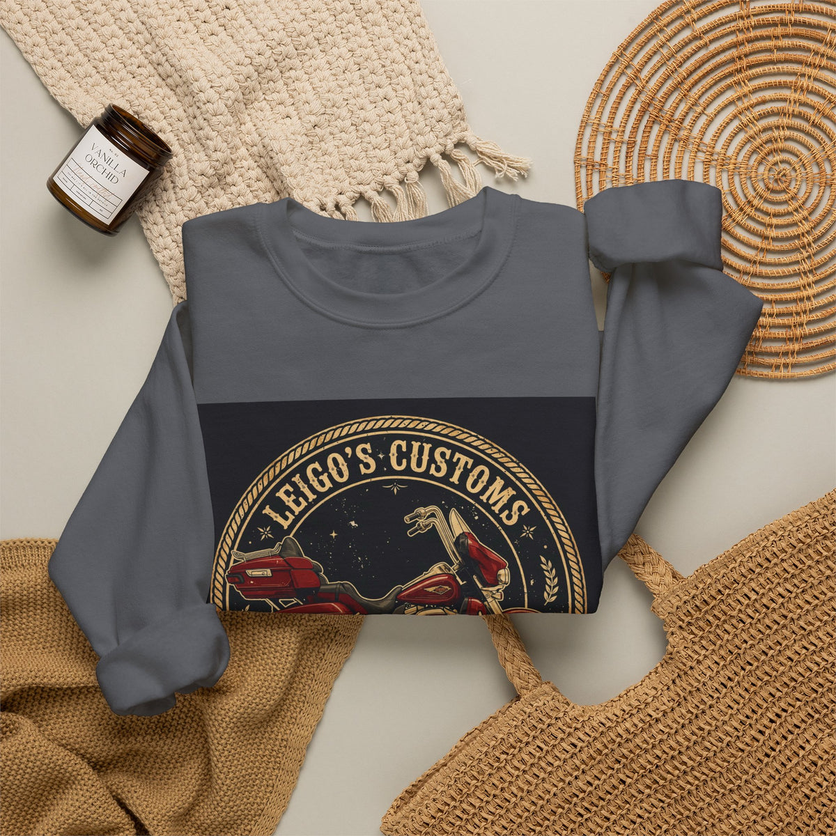 Leigo's Customs Crewneck Sweatshirt