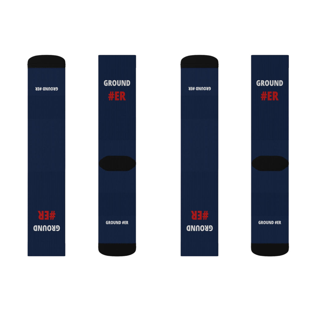 Ground Pounder Socks - Navy