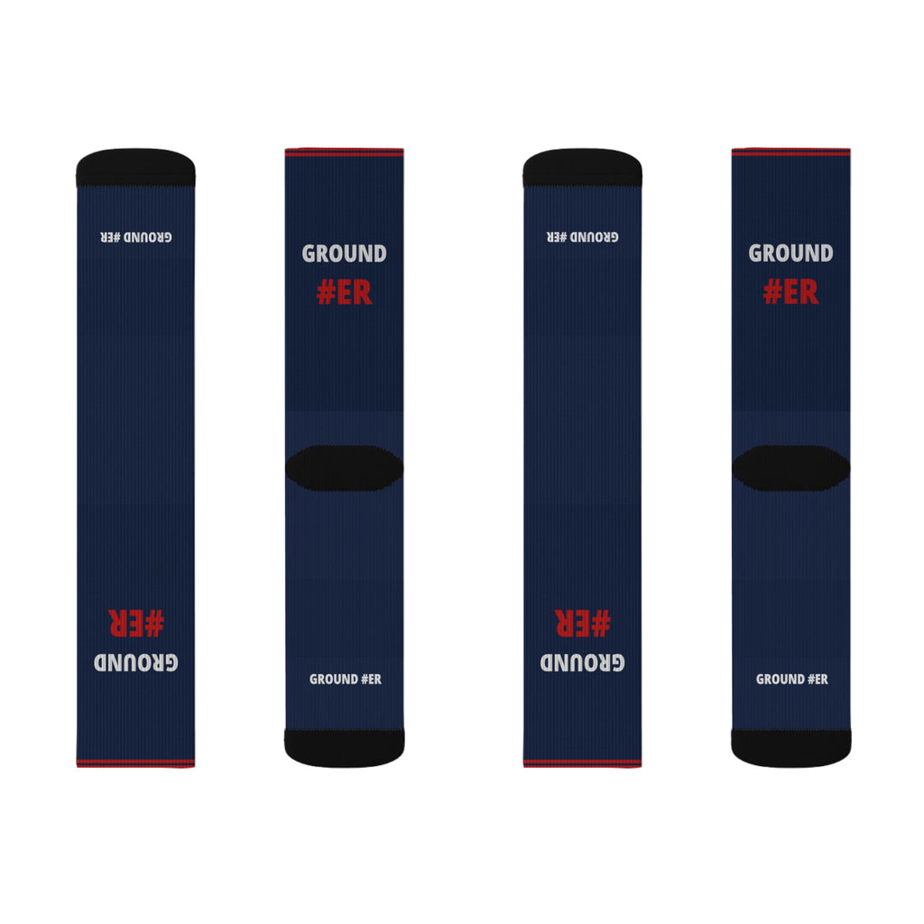 Ground Pounder Socks - Navy