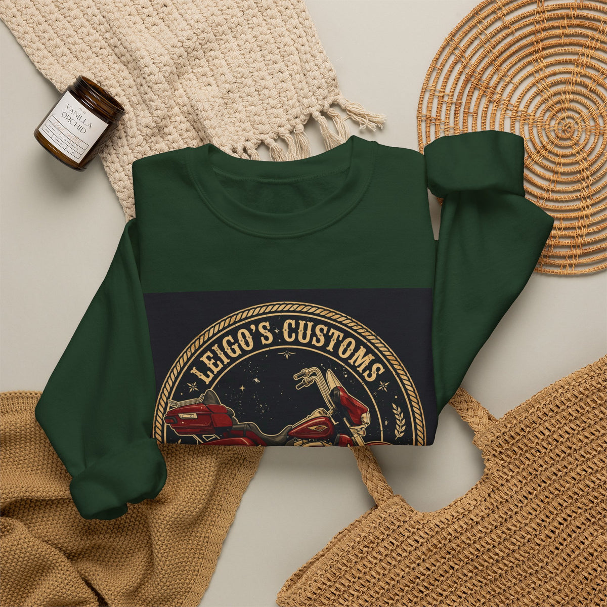 Leigo's Customs Crewneck Sweatshirt