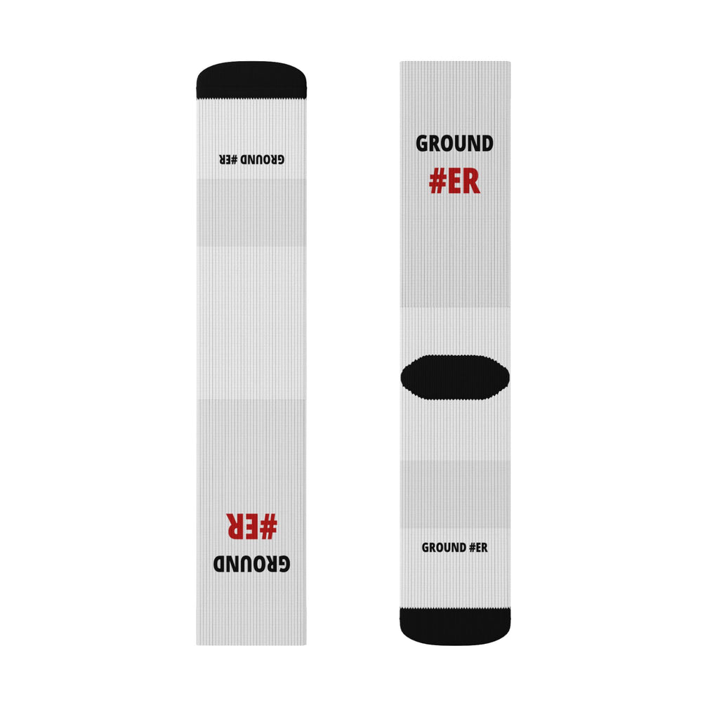 Ground Pounder Socks - White
