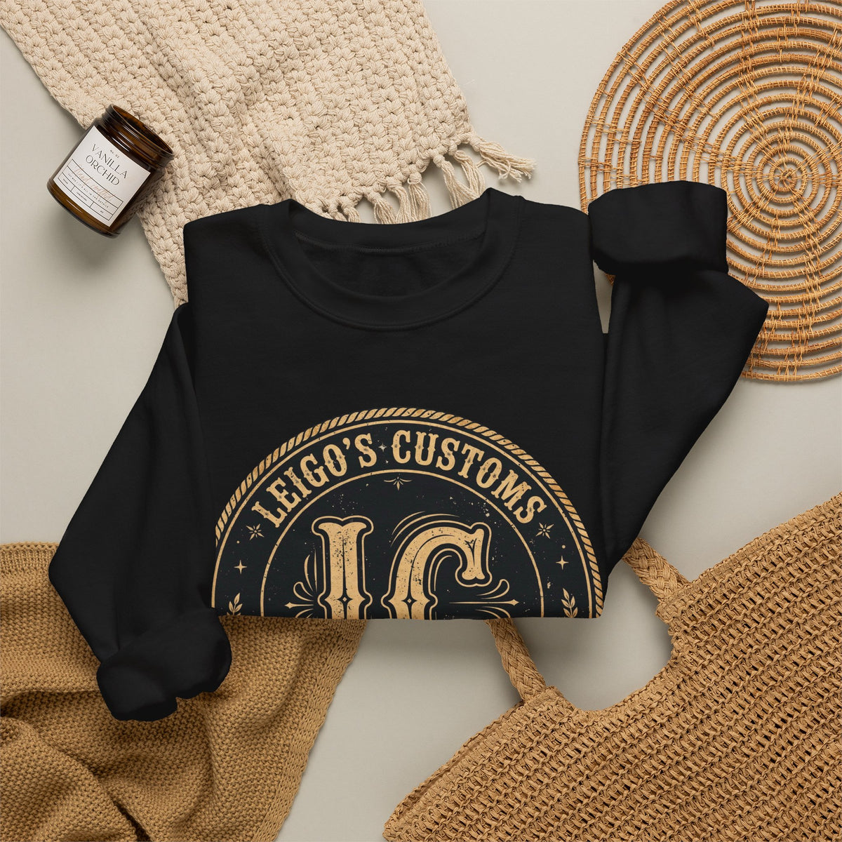 Leigo's Customs LC Crewneck Sweatshirt