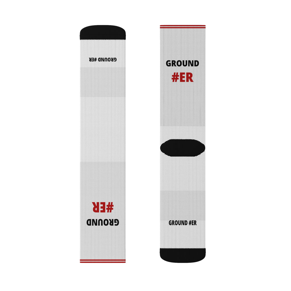 Ground Pounder Socks - White