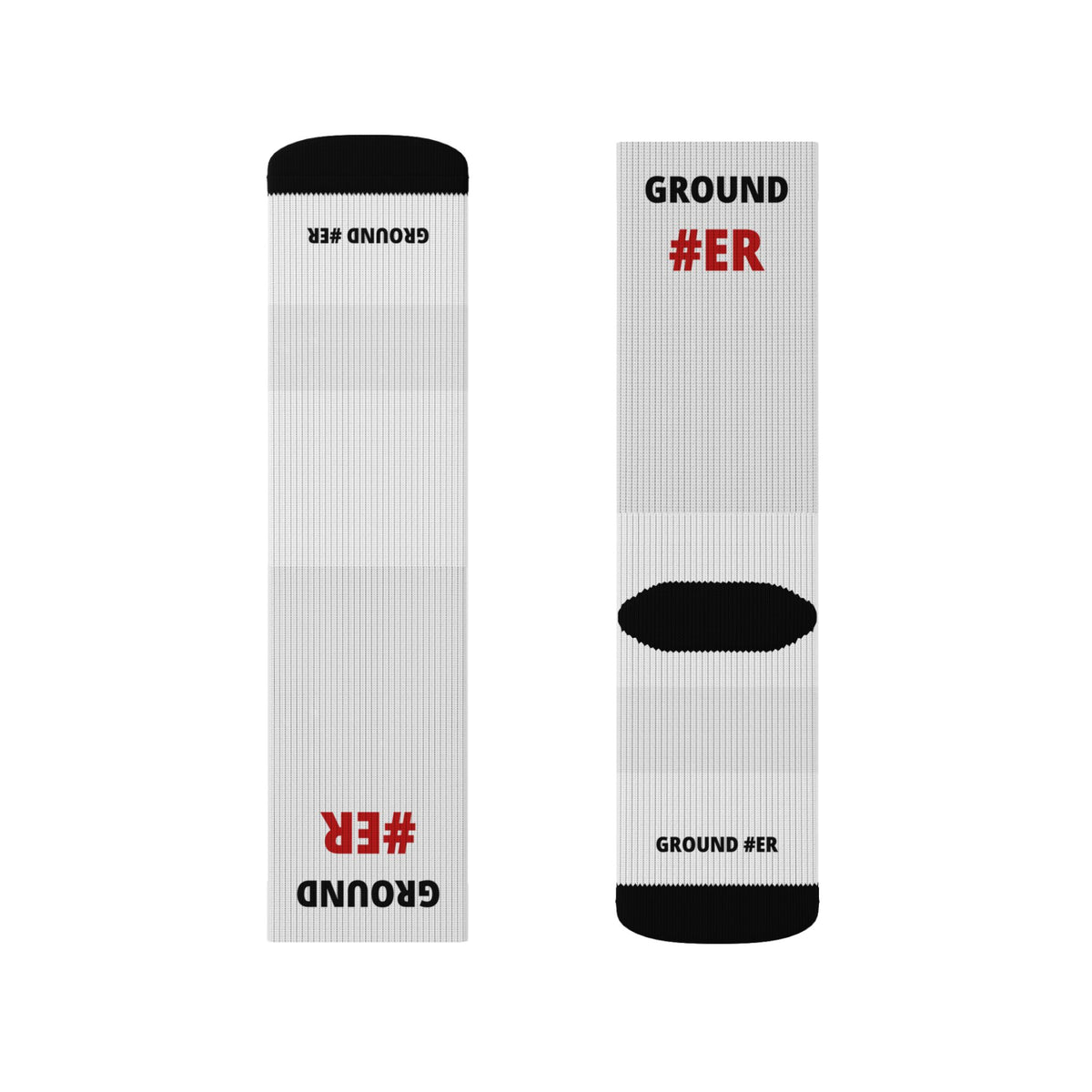 Ground Pounder Socks - White