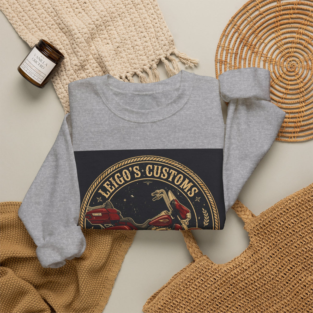 Leigo's Customs Crewneck Sweatshirt