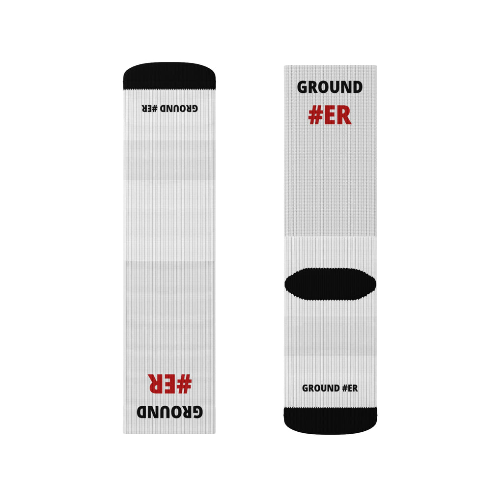 Ground Pounder Socks - White