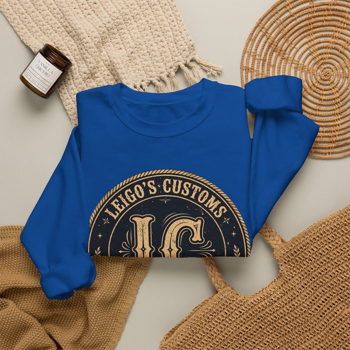 Leigo's Customs LC Crewneck Sweatshirt