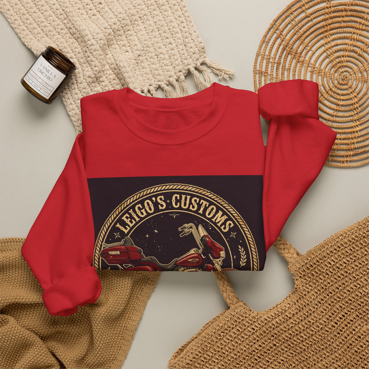 Leigo's Customs Crewneck Sweatshirt