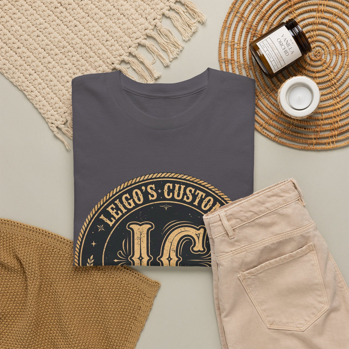 Leigo's Customs LC Logo Tee