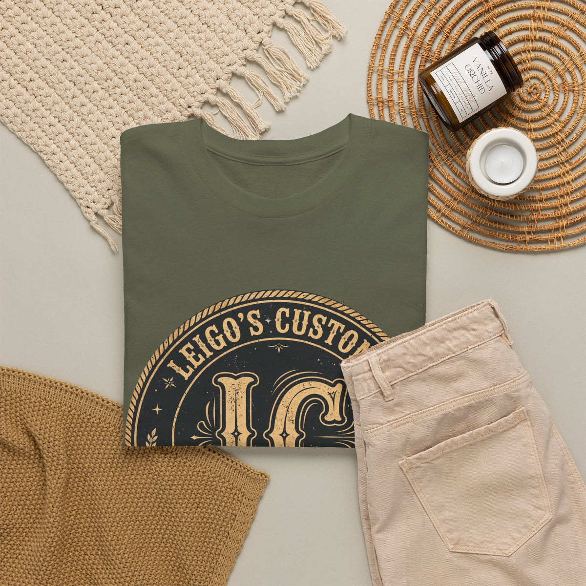 Leigo's Customs LC Logo Tee
